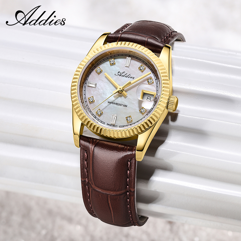 Luxury Watch - Addies 585 Quartz Woman's Watch 28mm