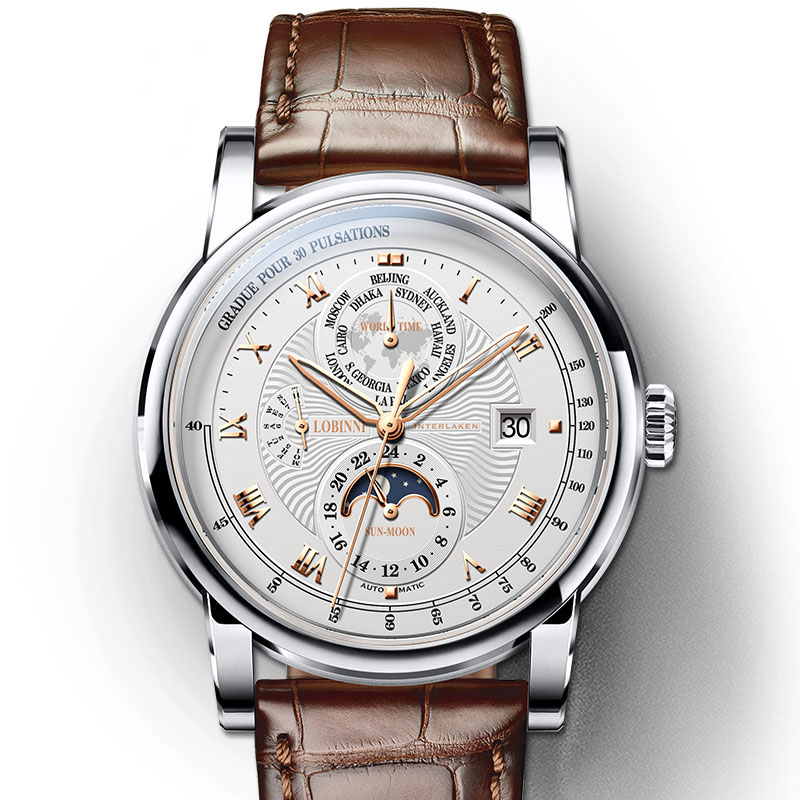 LOBINNI Men Automatic Watch 42 - Luxury Watch In The World 评论和价格