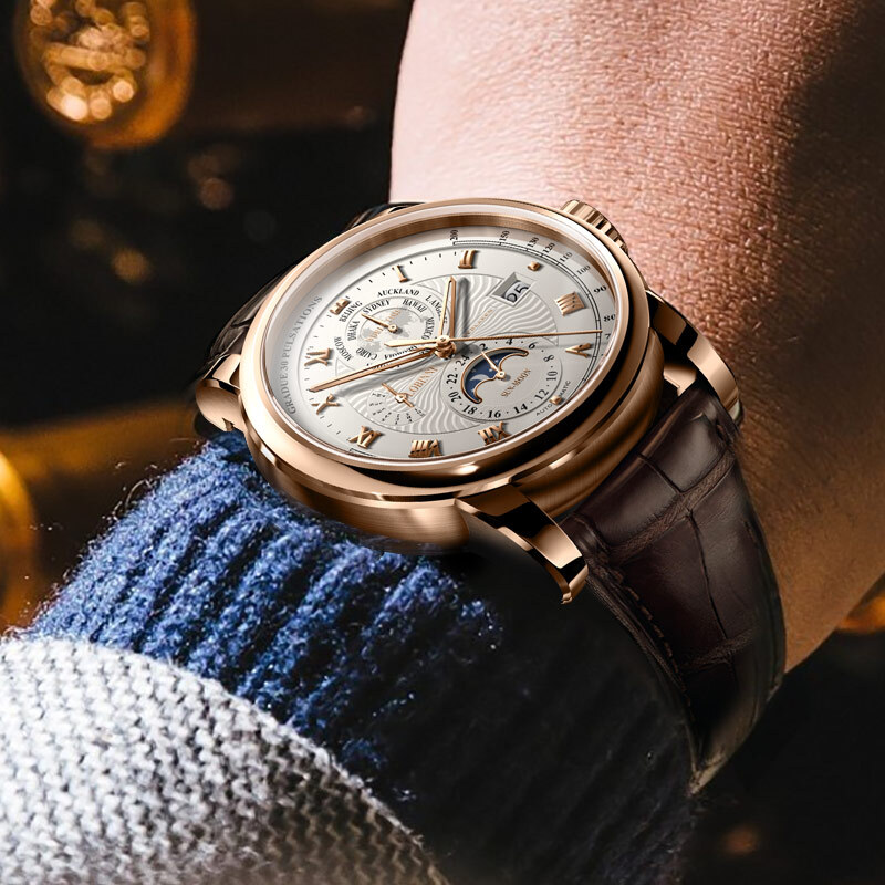 LOBINNI Men Automatic Watch 42 - Luxury Watch In The World 评论和价格