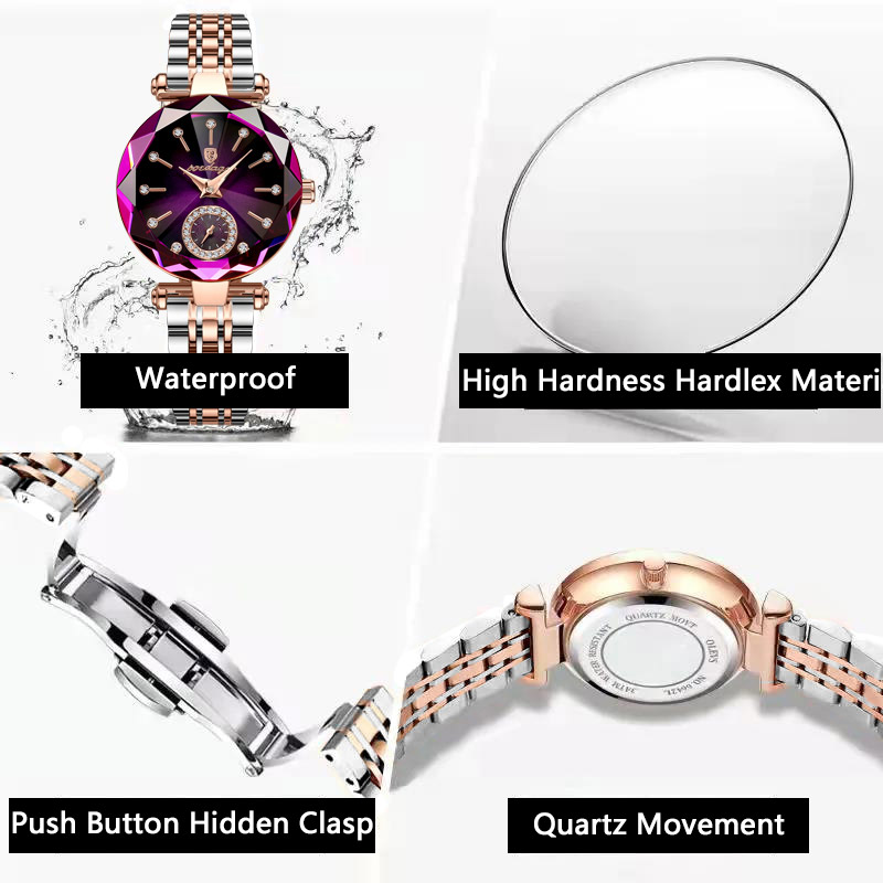 POEDAGAR Luxury Brand Ladies W - Luxury Watch Brand For Women 评论和价格