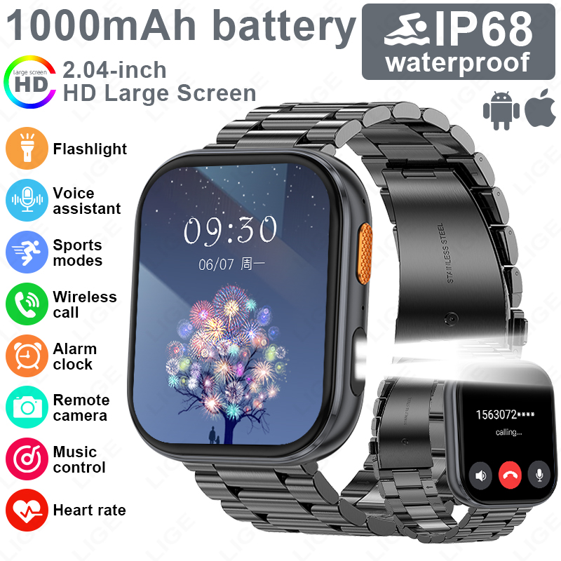 LIGE New Military Outdoor 1000 - Luxury Watch In The World 评论和价格