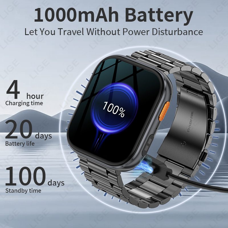 LIGE New Military Outdoor 1000 - Luxury Watch In The World 评论和价格