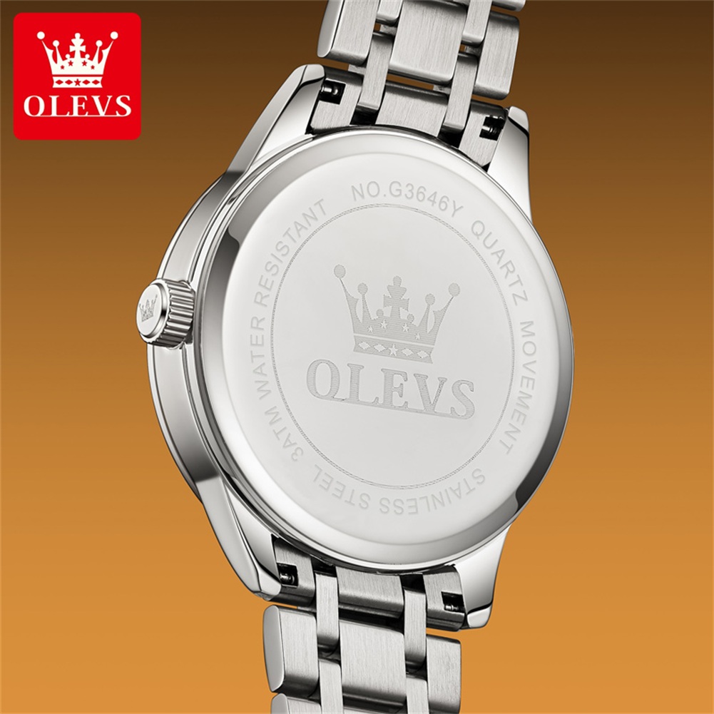 OLEVS Moon Phase men's watches - Luxury Watch For Men 评论和价格
