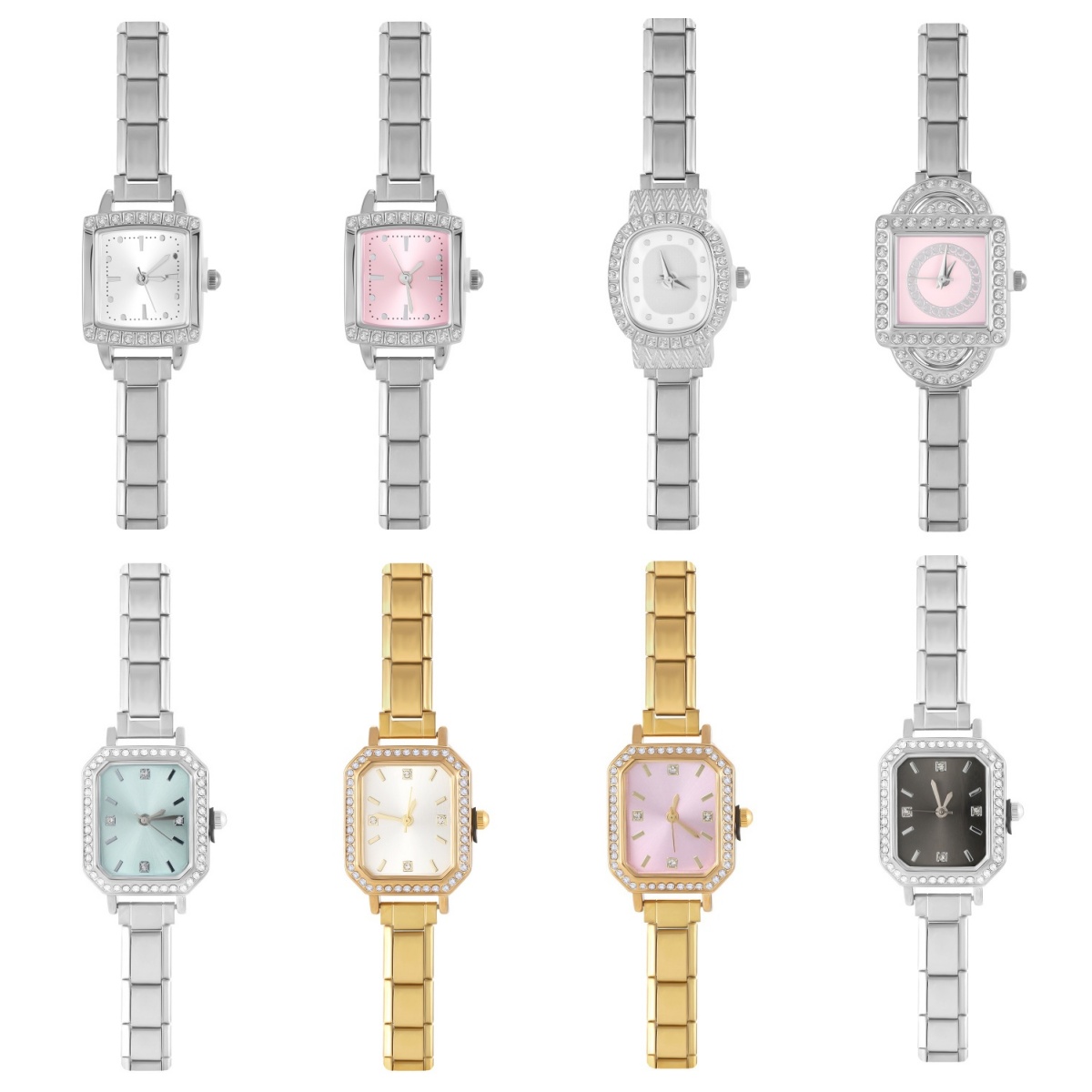 Shiny Zircon Square Luxury Wat - Luxury Watch Makes 评论和价格