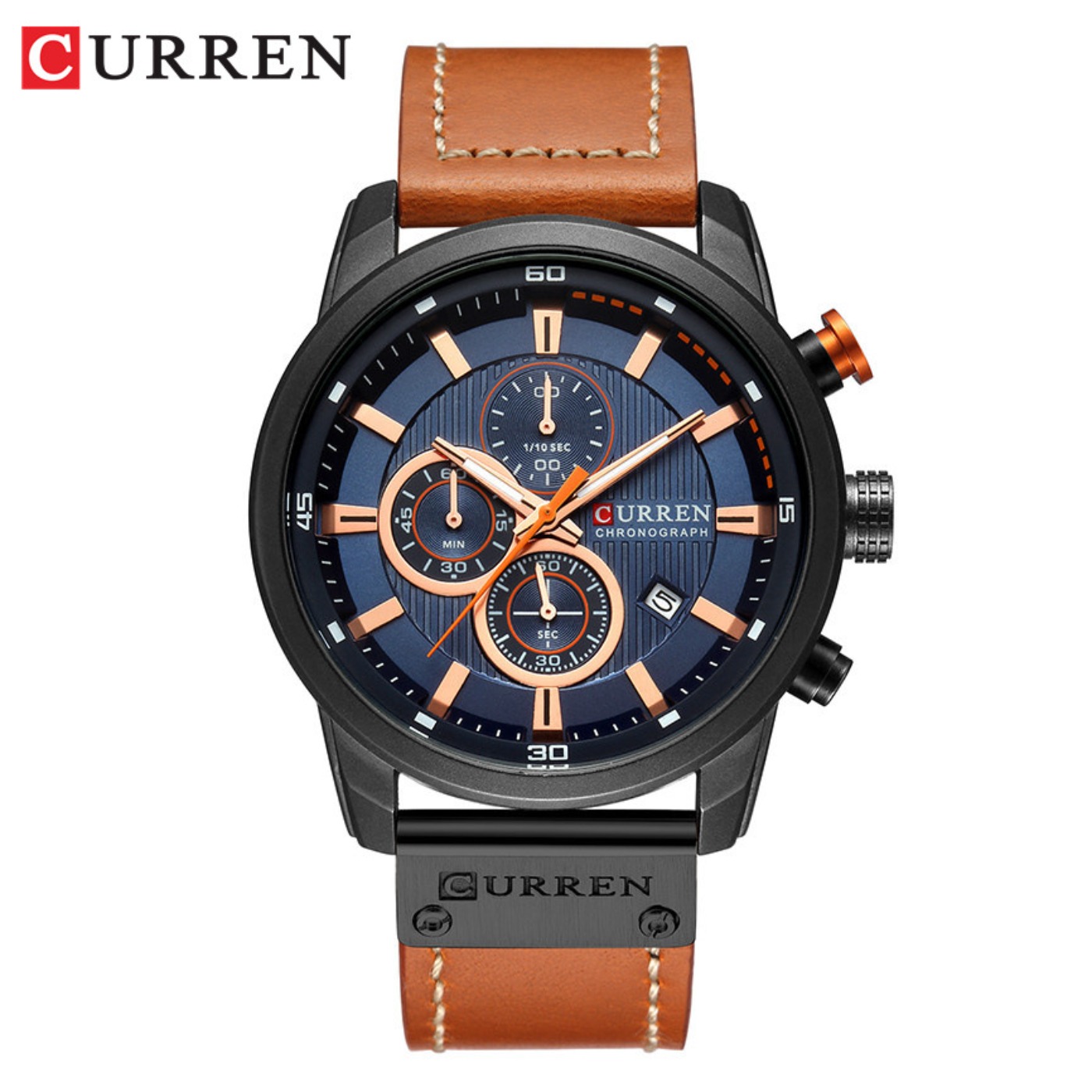 CURREN Fashion Date Quartz Men - Luxury Watch For Men 评论和价格