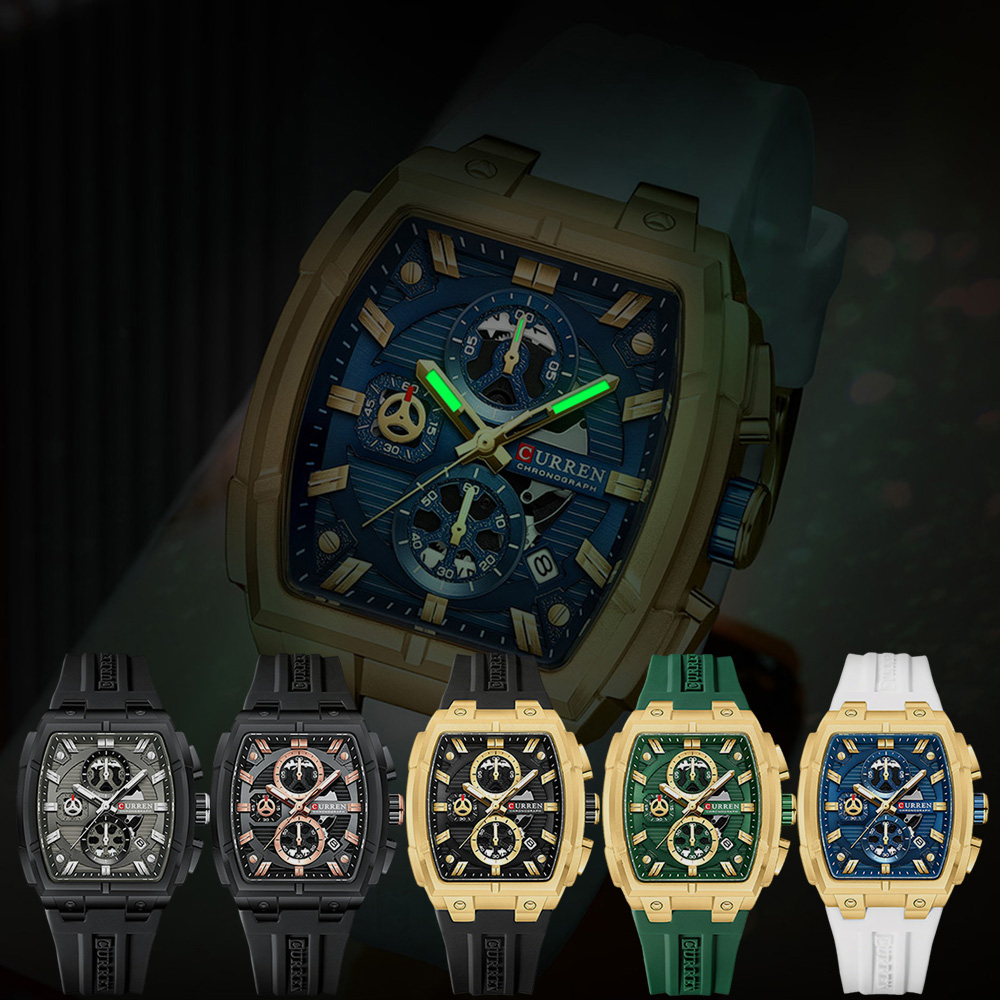 CURREN Luxury Vintage Watch fo - Luxury Watch For Men 评论和价格