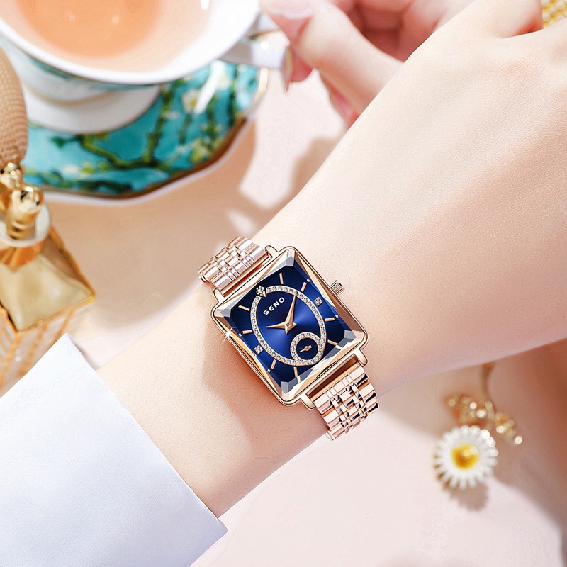 SENO Women's Luxury Square Qua - Luxury Watch In The World 评论和价格