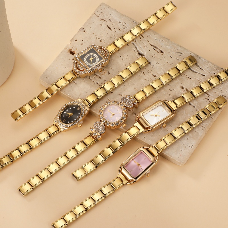Shiny Zircon Square Luxury Wat - Luxury Watch Makes 评论和价格