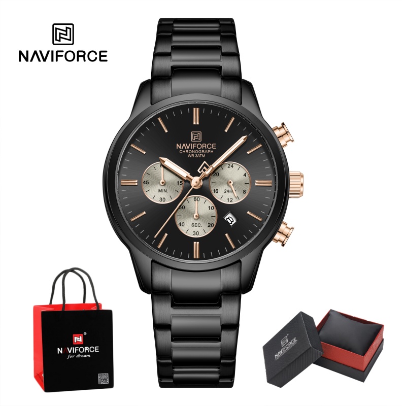 NAVIFORCE Men Quartz Chronogra - Luxury Watch For Men 评论和价格