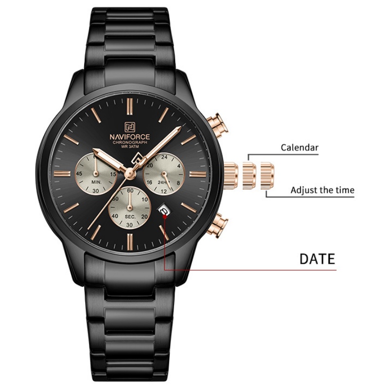 NAVIFORCE Men Quartz Chronogra - Luxury Watch For Men 评论和价格