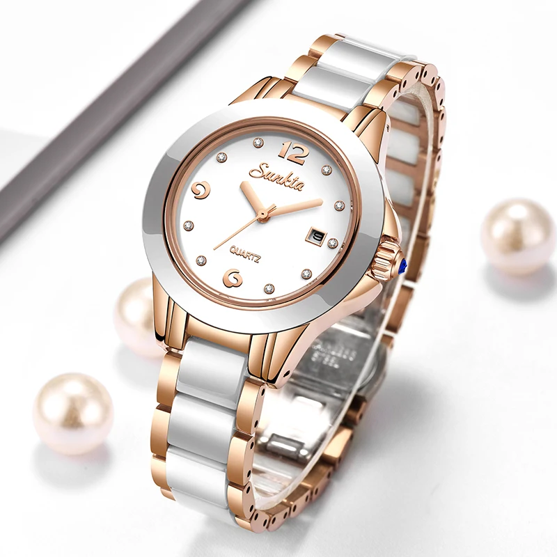 Sunkta Fashion Casual Quartz W - Luxury Watch For 评论和价格