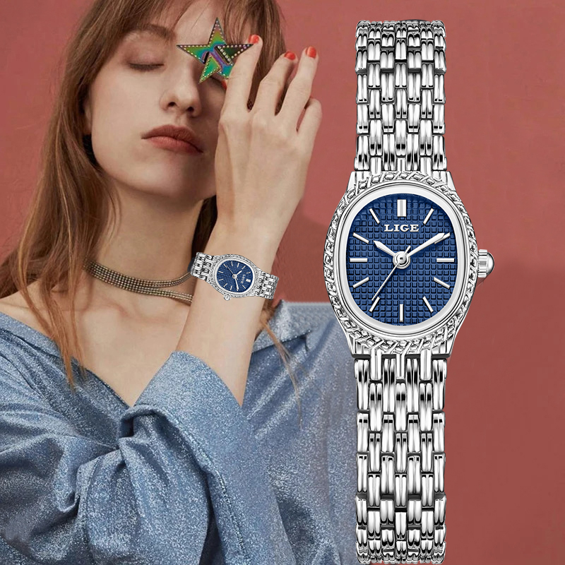 LIGE Fashion Luxury Quartz Wom - Luxury Watch 评论和价格