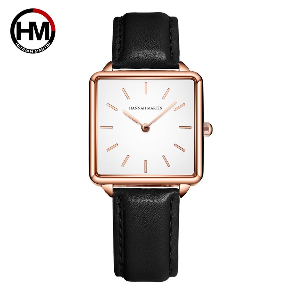 Genuine Leather Strap Japan Qu - Luxury Watch Brand For Women 评论和价格