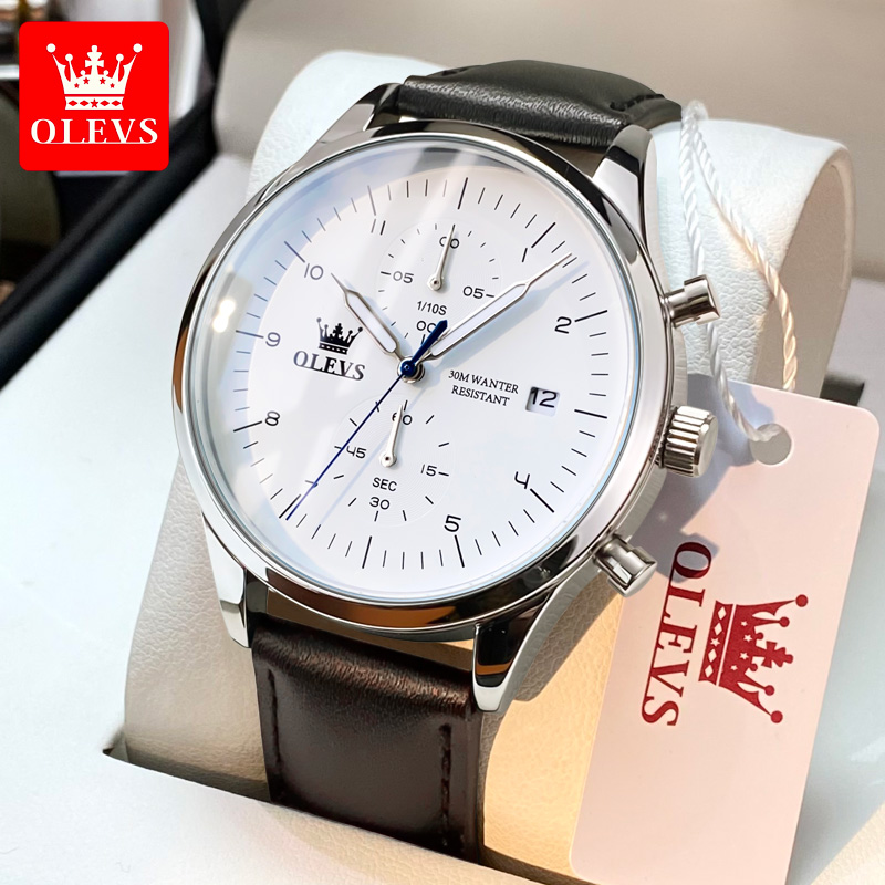 OLEVS Original Men's Watches T - Luxury Watch Longines 评论和价格