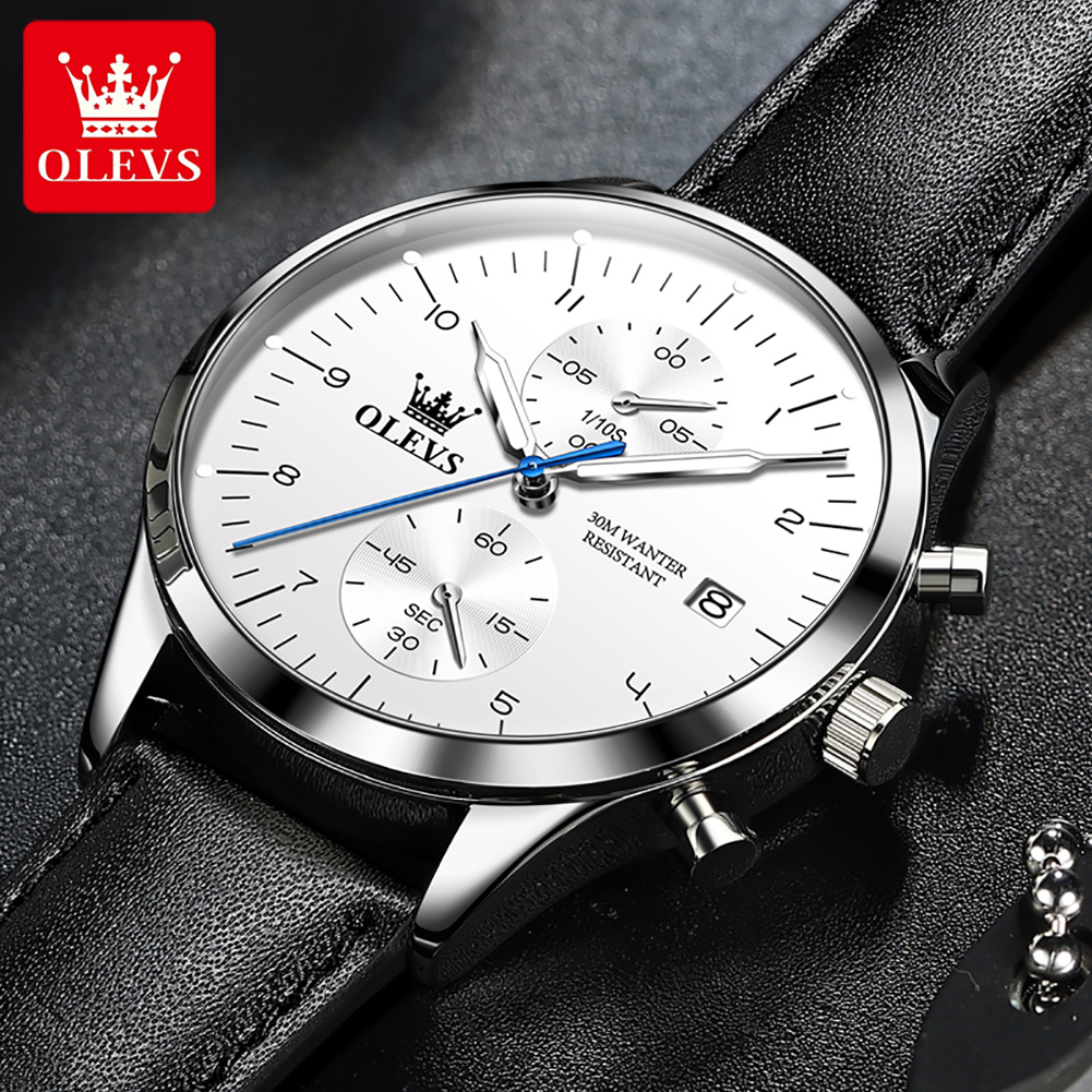 OLEVS Original Men's Watches T - Luxury Watch Longines 评论和价格