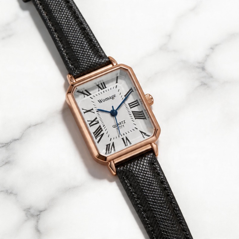 Fashion Rectangle Quartz Watch - Luxury Watch Brand For Women 评论和价格