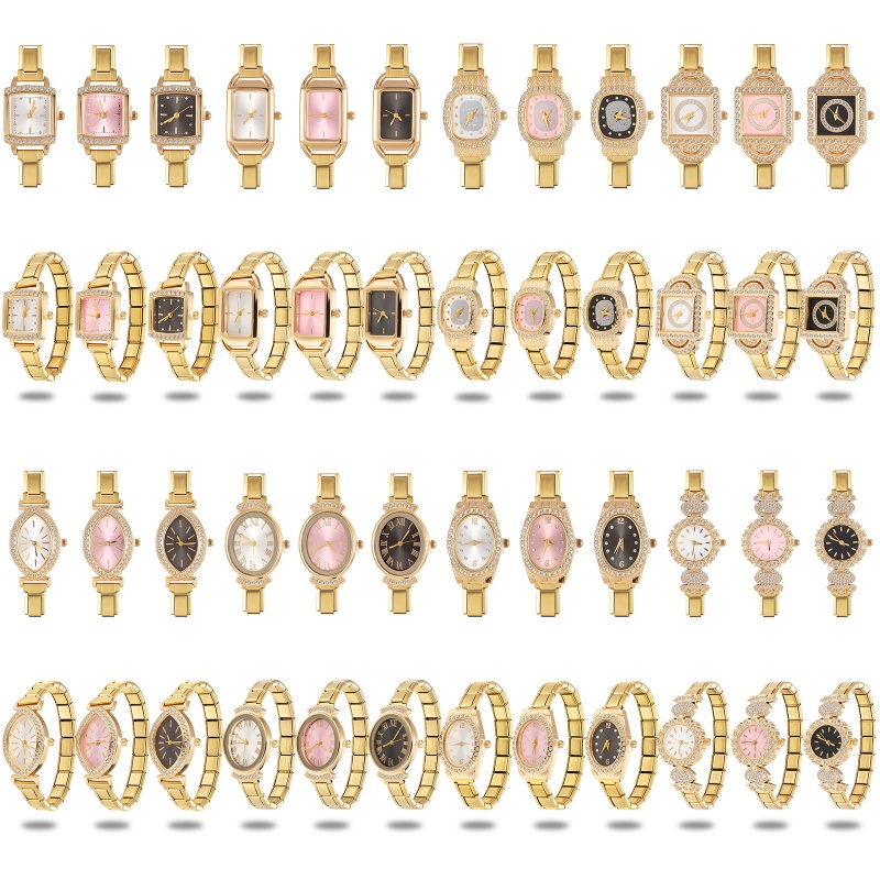 Shiny Zircon Square Luxury Wat - Luxury Watch Makes 评论和价格