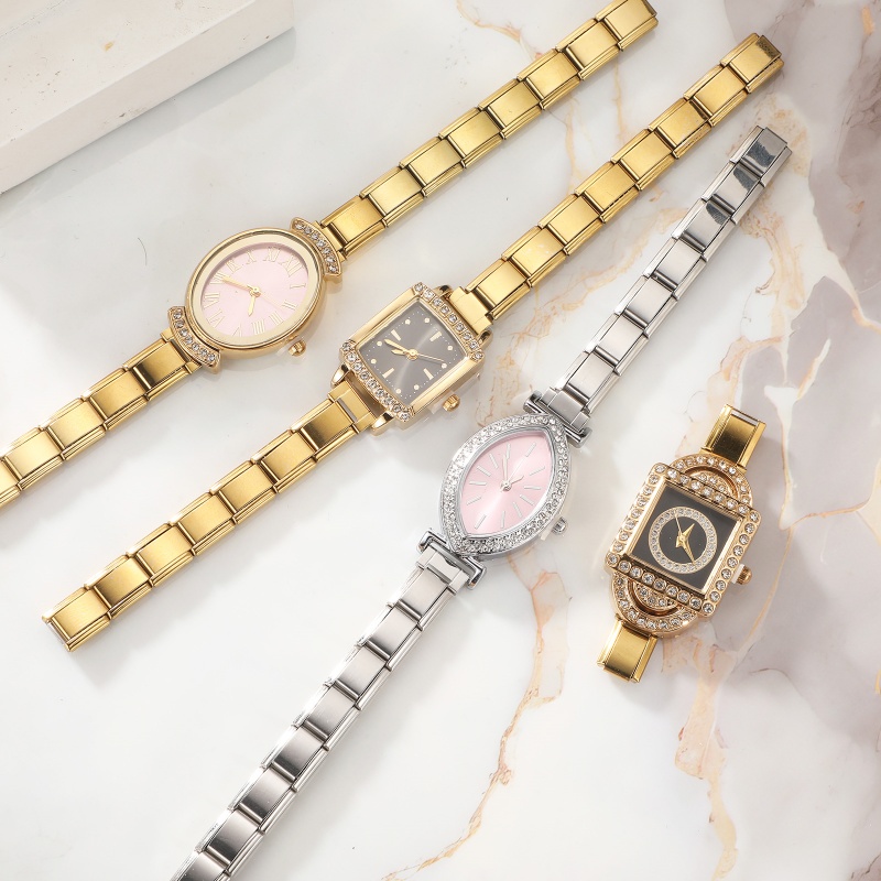 Shiny Zircon Square Luxury Wat - Luxury Watch Makes 评论和价格