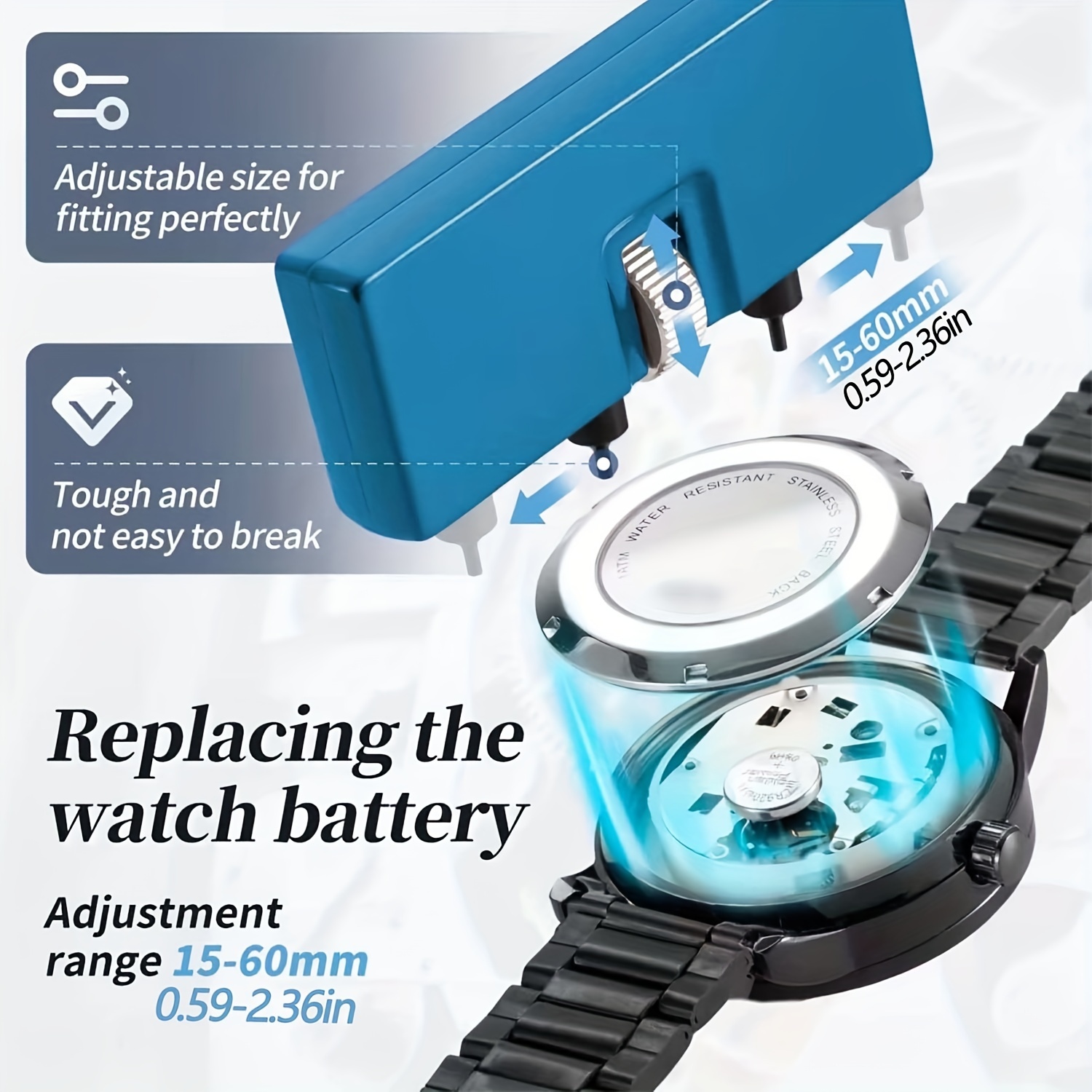 26pcs Watch Repair Kit, Watch  - Luxury Watch Cleaning Kit 评论和价格