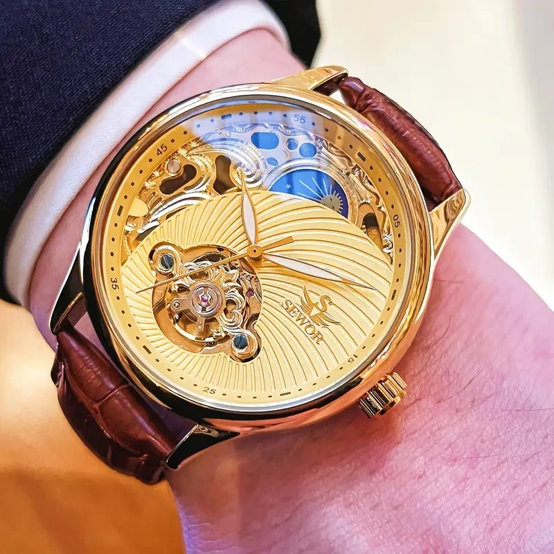 Luxurious Men's Automatic Mech - Luxury Watch Makes 评论和价格