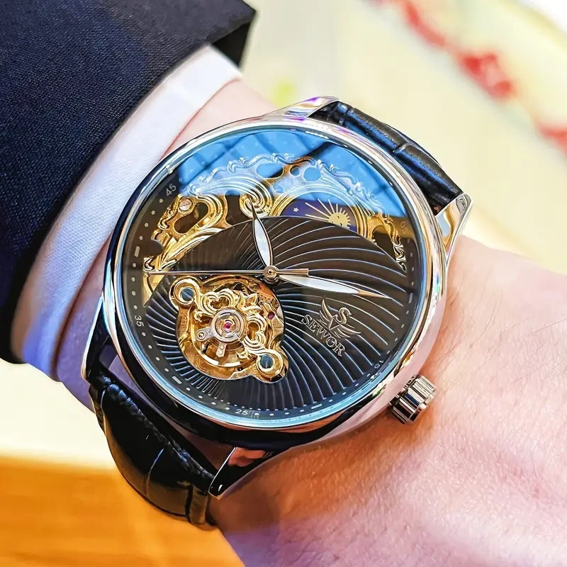 Luxurious Men's Automatic Mech - Luxury Watch Makes 评论和价格
