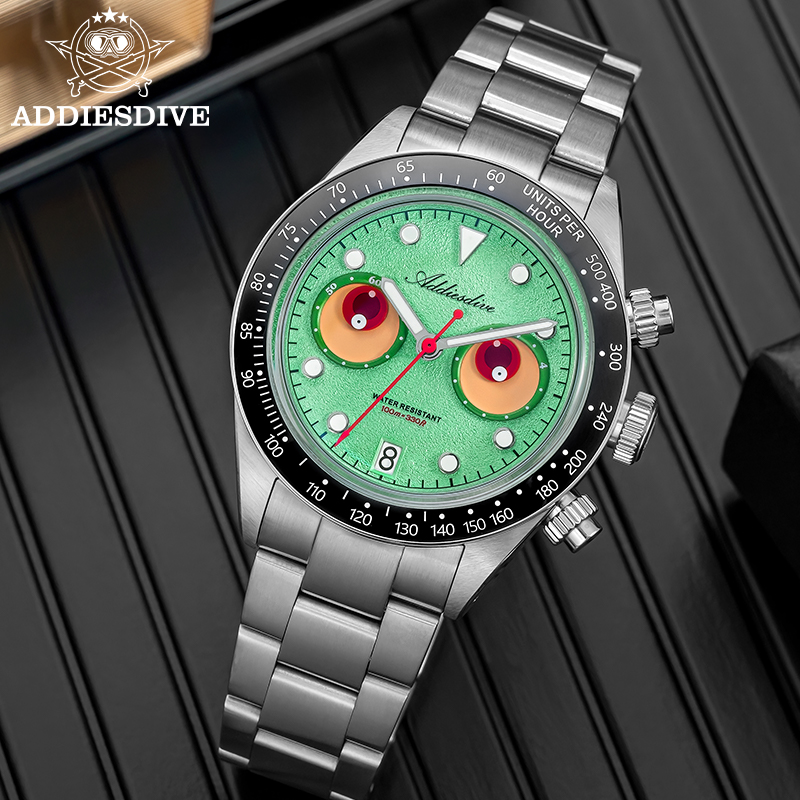 ADDIESDIVE Chronograph Quartz  - Luxury Watch Makes 评论和价格