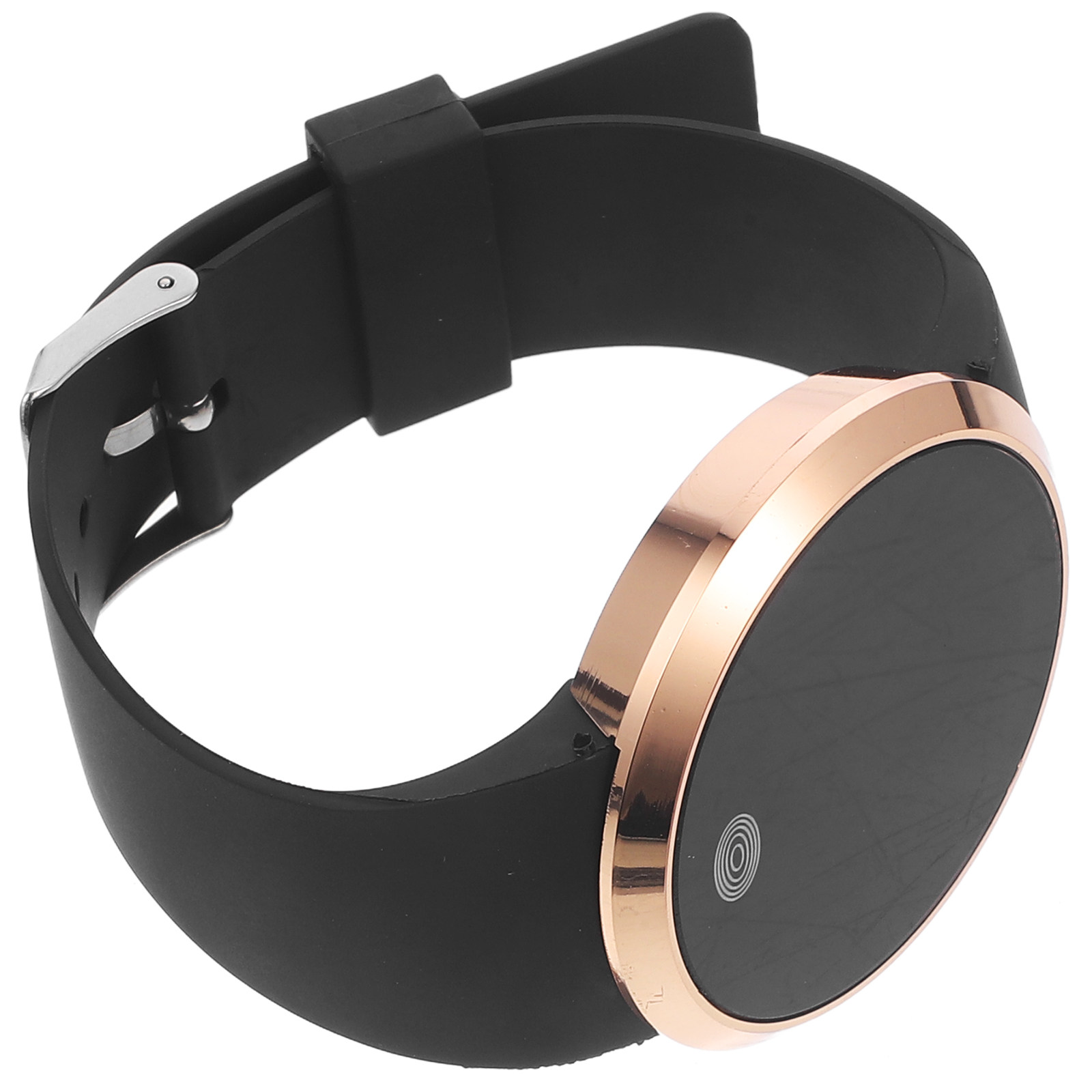 Men Women LED Alloy Wristbands - Luxury Watch Gold And Black 评论和价格