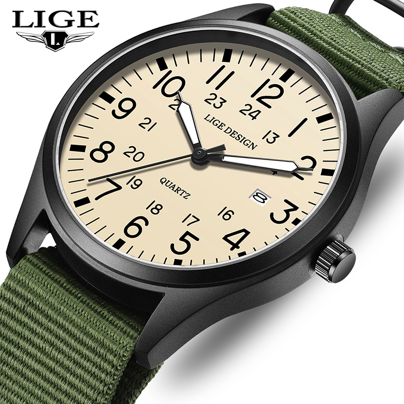 LIGE 2025 TOP NEW quartz wrist - Luxury Watch For Men 评论和价格