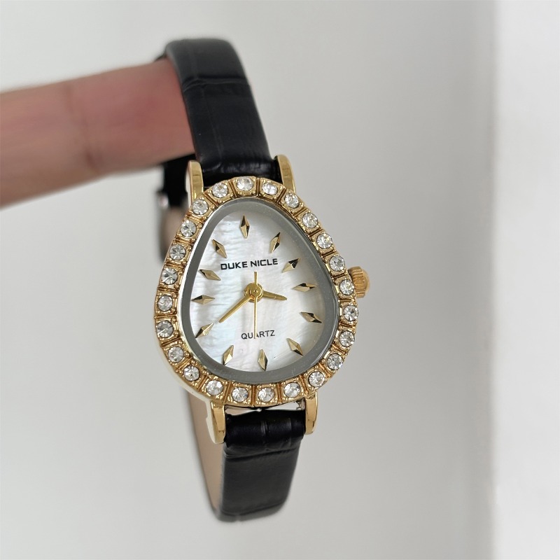 Luxury Women's Quartz Watch Go - Luxury Watch Gold And Black 评论和价格