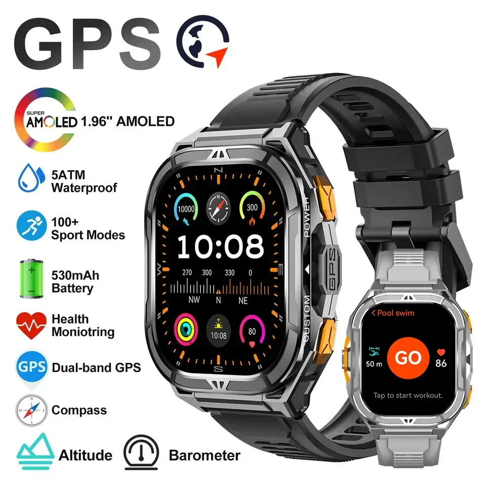 Luxury AMOLED Smartwatch Real  - Luxury Watch In The World 评论和价格