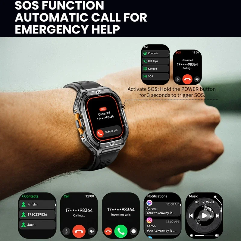 Luxury AMOLED Smartwatch Real  - Luxury Watch In The World 评论和价格