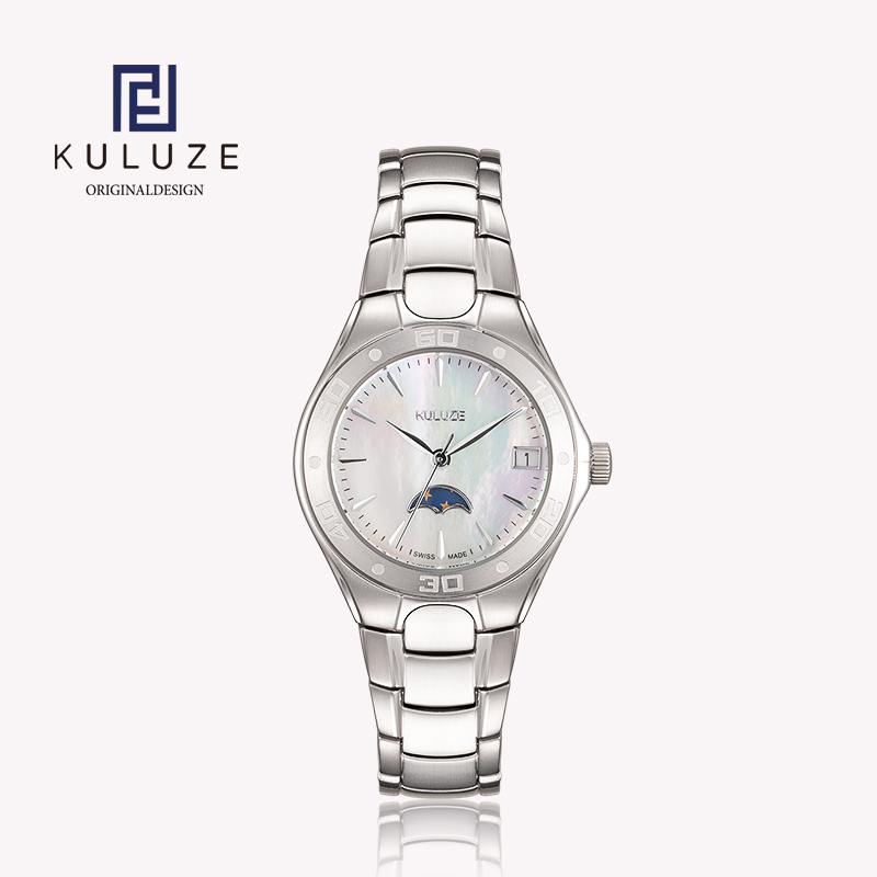 KULUZE Titanium Lady Watch Swi - Luxury Watch Brand For Women 评论和价格