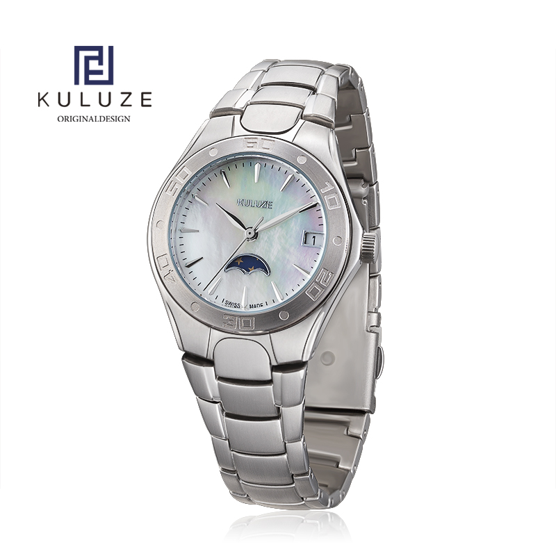 KULUZE Titanium Lady Watch Swi - Luxury Watch Brand For Women 评论和价格